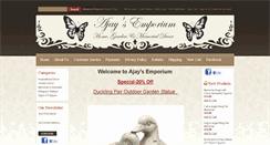 Desktop Screenshot of ajaysemporium.com